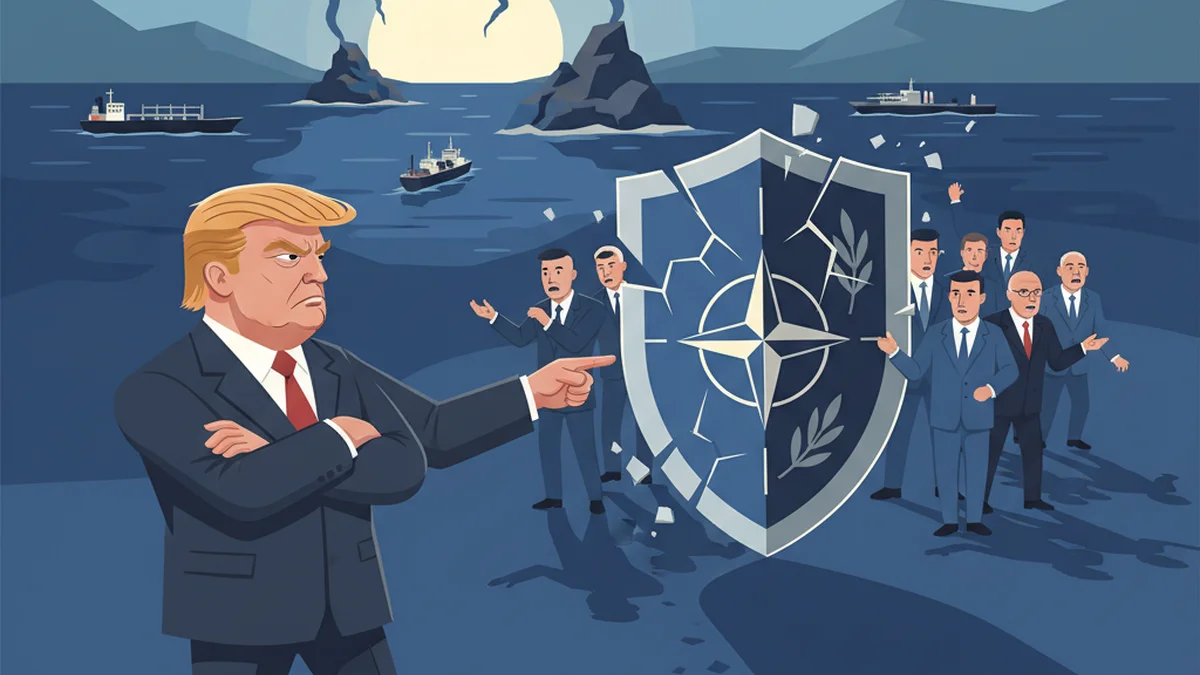 Trump Intensifies Criticism of NATO Allies Amid Hormuz Tensions