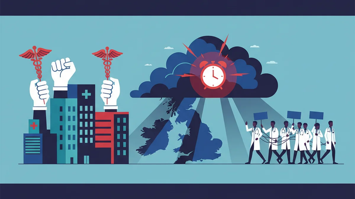 NHS Doctors' Strike Looms as Three Hospital Groups Threaten Coordinate