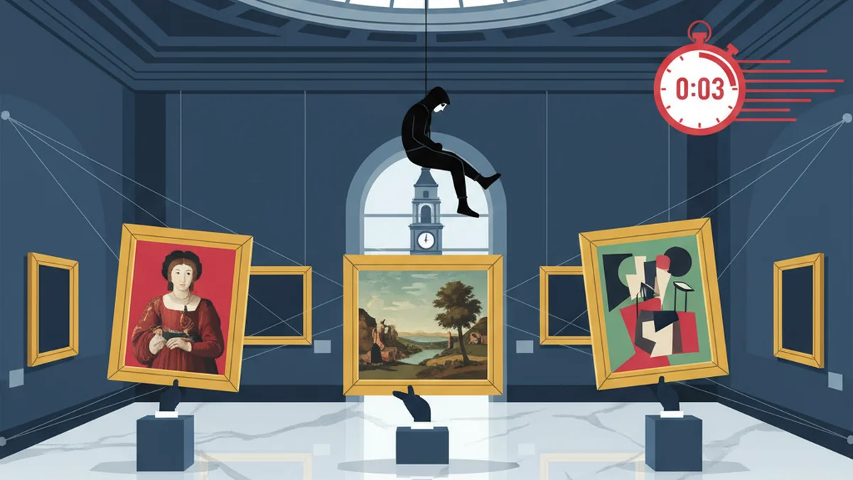 Daring 3-Minute Art Heist Nabs Masterpieces in Italy