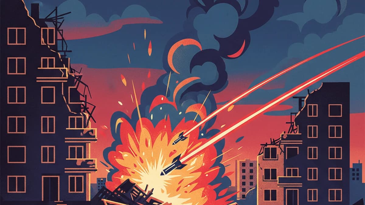 Devastating Israel Missile Attack Hits Residential Areas