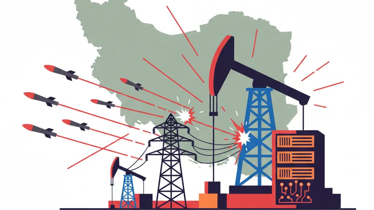 Escalating Iran Attacks Target Key Infrastructure