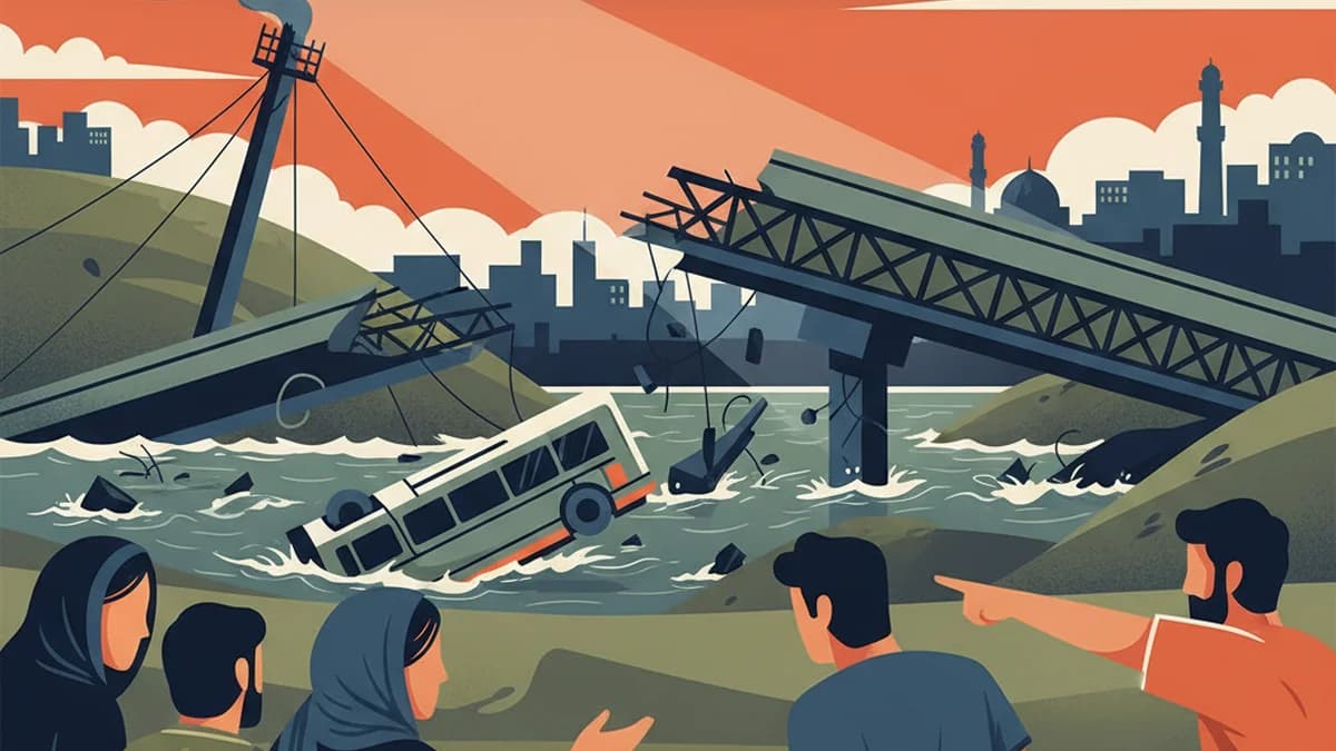 Iran Bridge Strike: Survivors Recount Horrific Attack