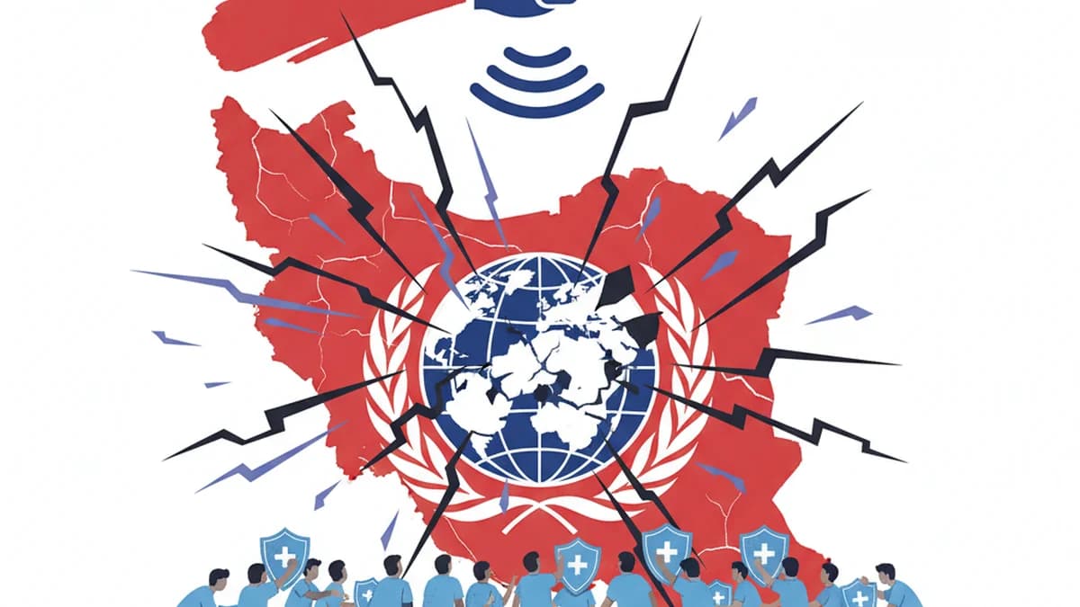 WHO Condemns Over 20 Iranian Healthcare Attacks Since March 1