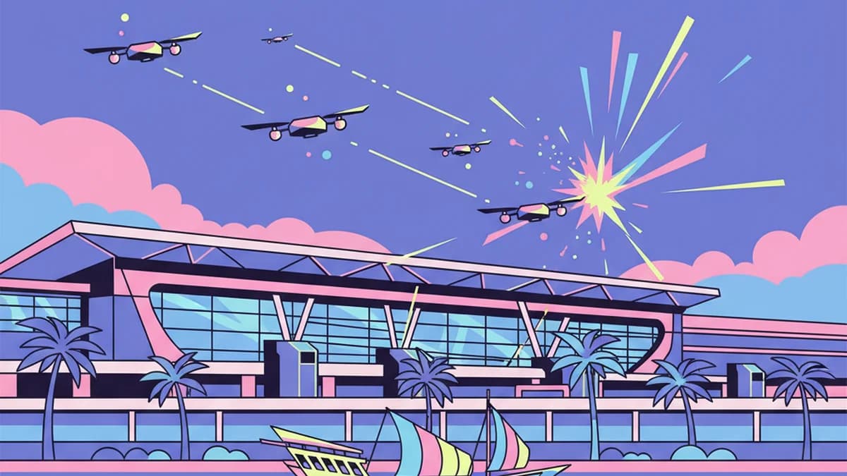 Kuwait Airport Attack: Suspected Drones Strike International Hub