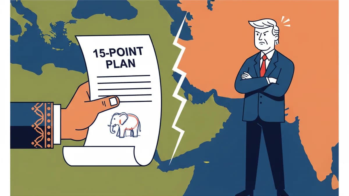 Iran Dismisses Trump's 15-Point Plan for Diplomacy Iran Dismisses Trump's 15-Point Plan for Diplomacy