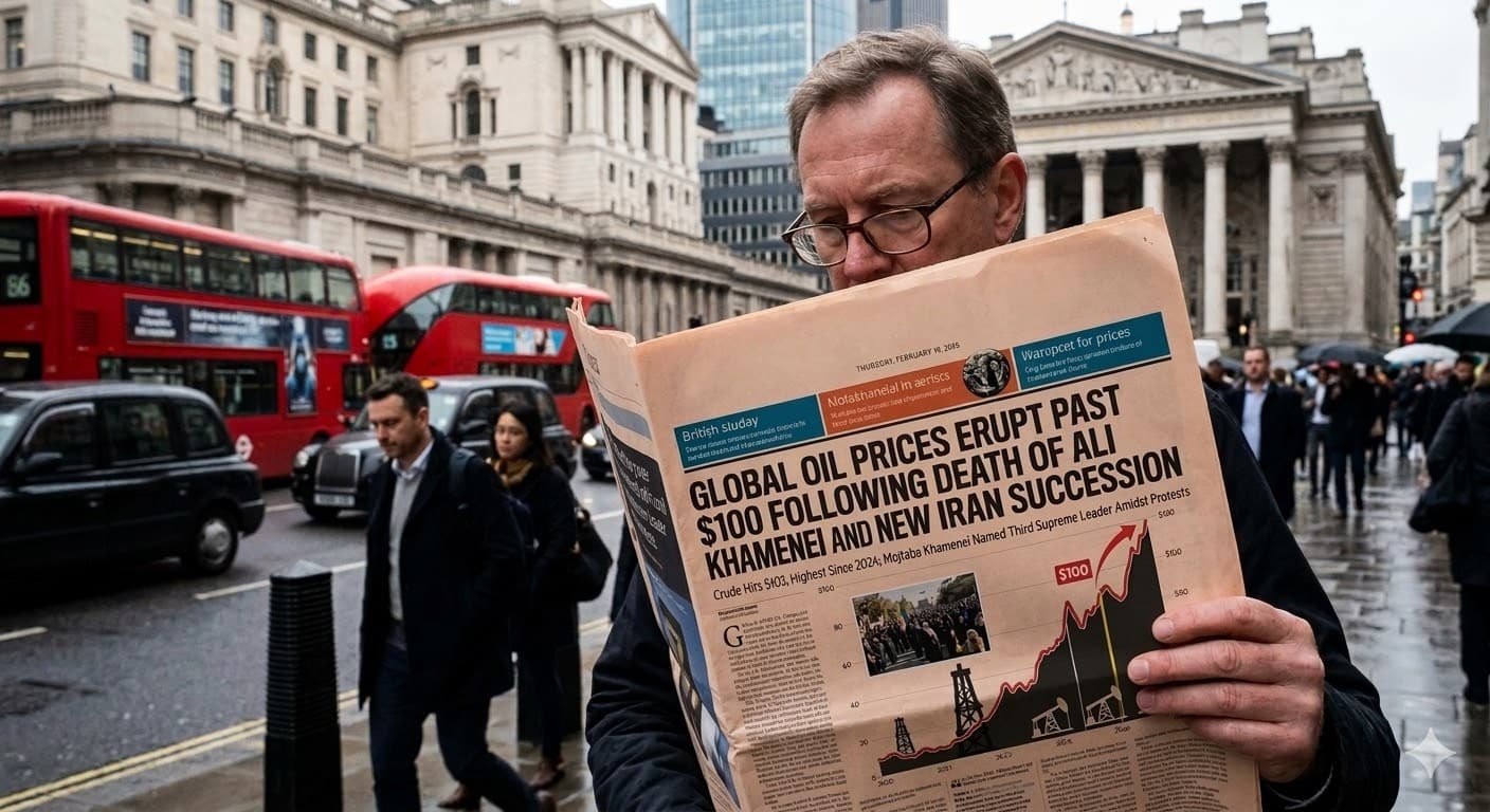Global Oil Prices Erupt Past $100 Following Death of Ali Khamenei and New Iran Succession