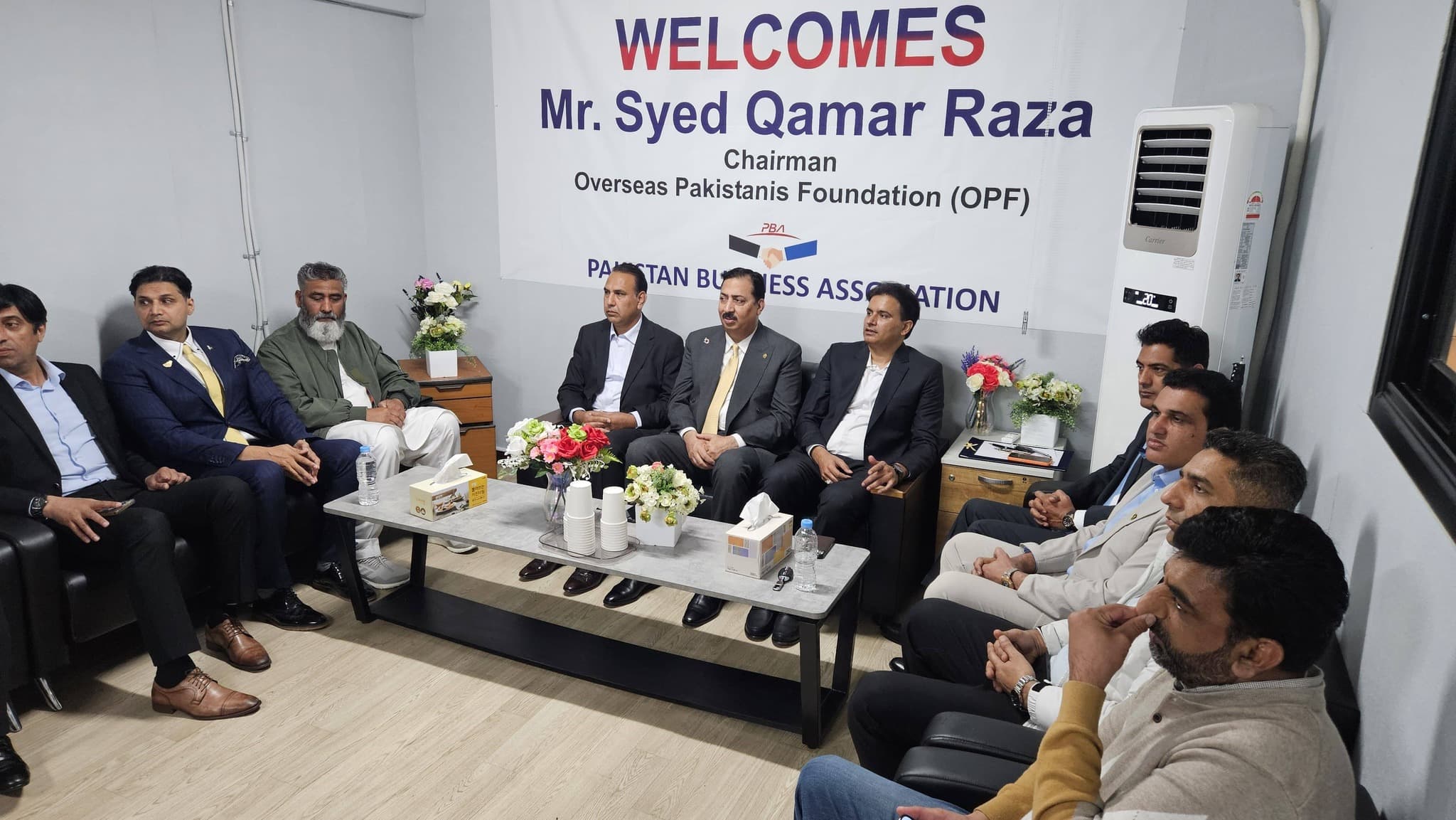 OPF Chairman Syed Qamar Raza Lauds Pakistan Business Association During Landmark Korea Visit