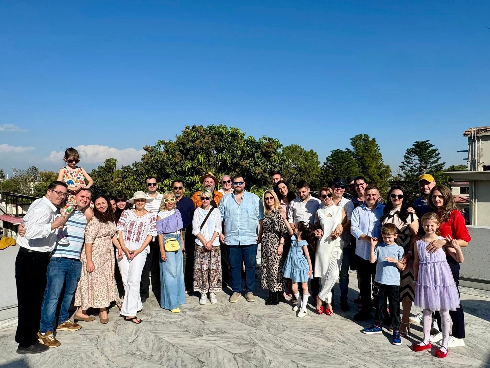 Cozonac and Conversation How Romania and Friends Celebrated Easter in the 'City of Peace'