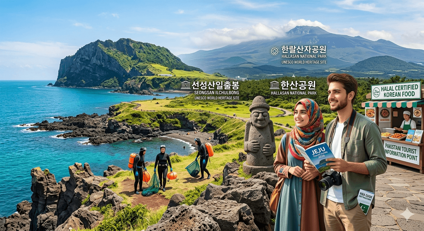 From Pakistan to Jeju South Korea : A Complete 2026 Roadmap for an Unforgettable Island Escape