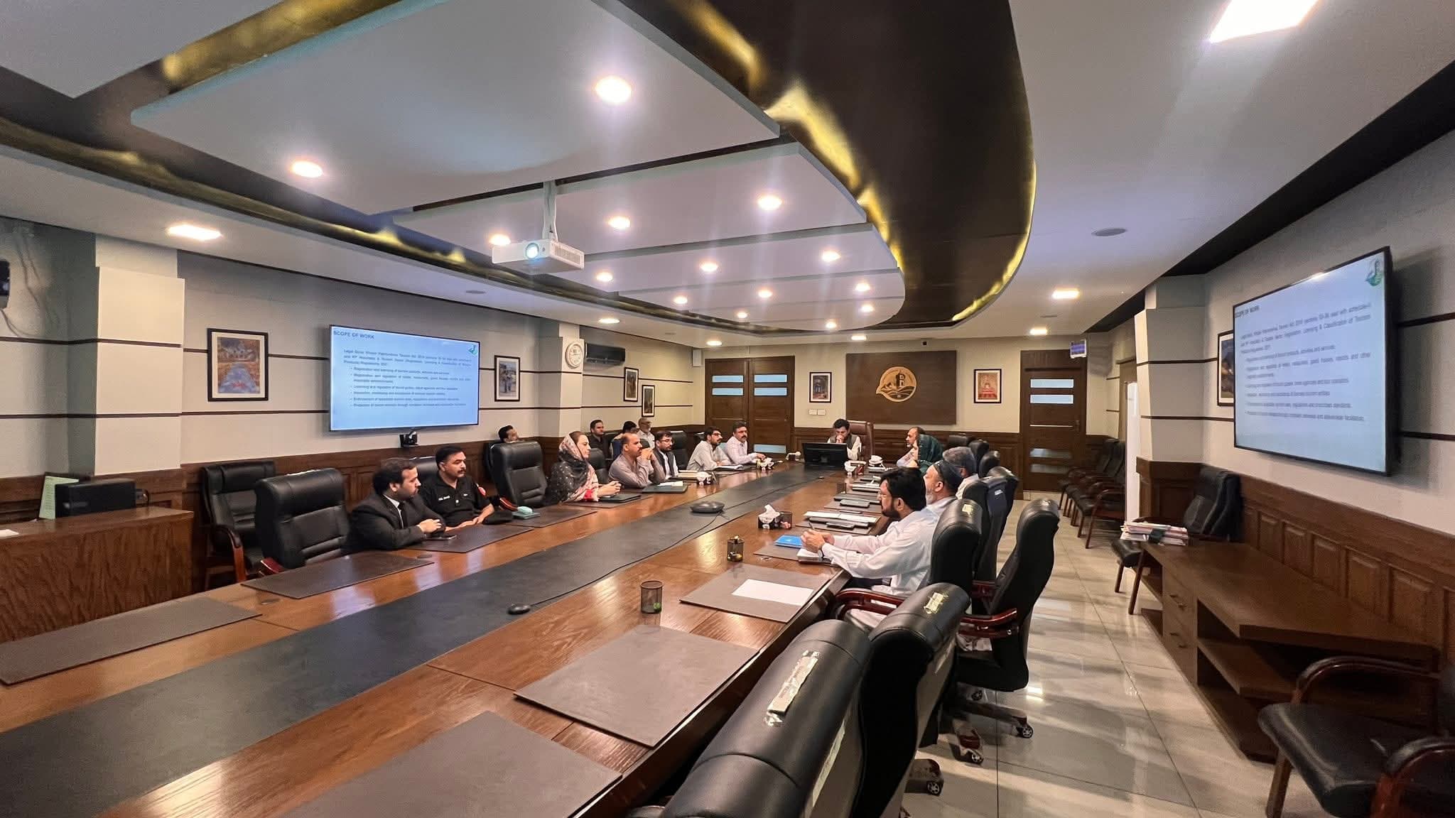 KP Tourism Authority Briefs Adviser on Ongoing Projects and Future Development Plans KP Tourism Authority Briefs Adviser on Ongoing Projects and Future Development Plans