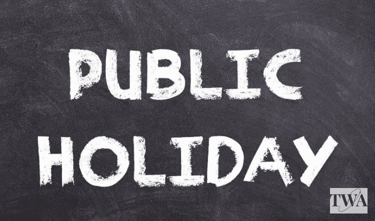 July 29 declared public holiday