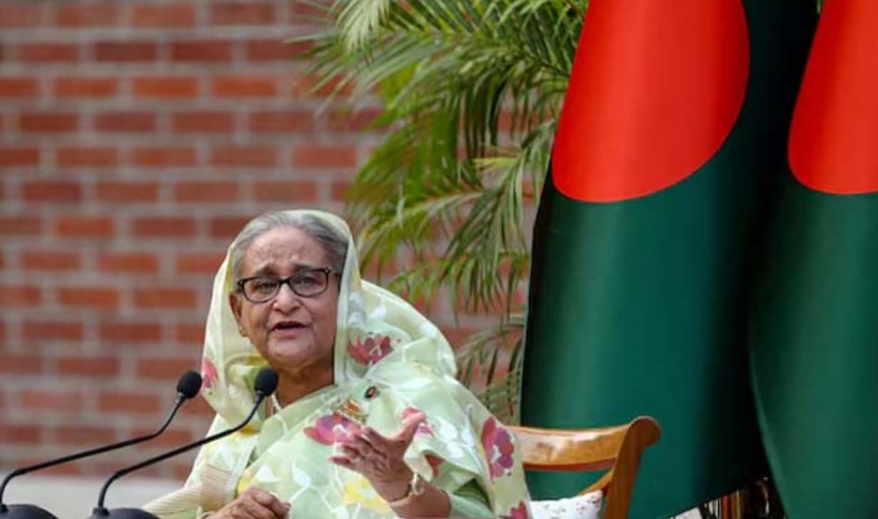 Bangladesh asks India to clarify stance on Hasina's planned New Delhi speech Bangladesh asks India to clarify stance on Hasina's planned New Delhi speech