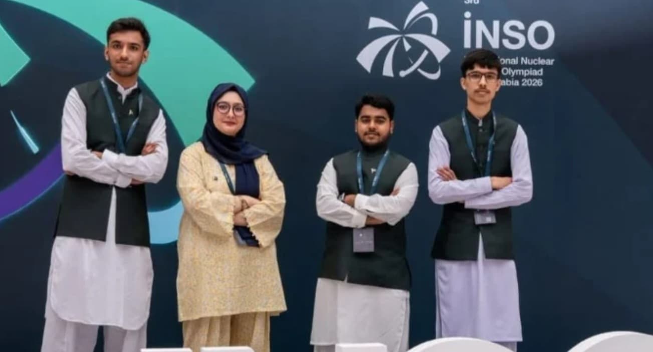 Pakistan wins three medals at International Nuclear Science Olympiad Pakistan wins three medals at International Nuclear Science Olympiad