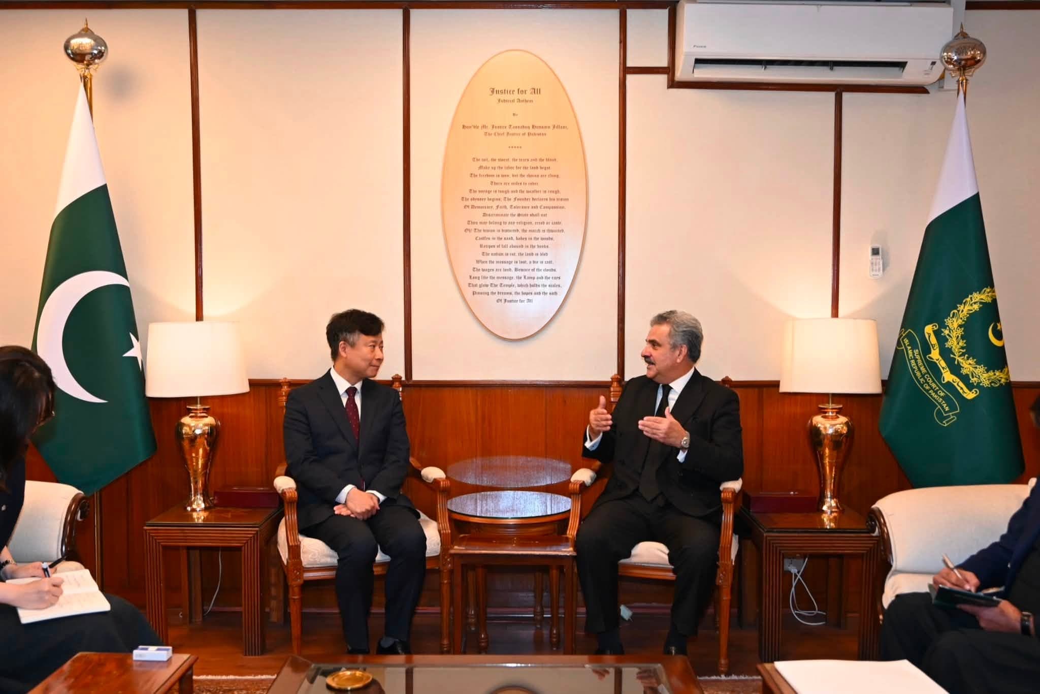 South Korean Ambassador Meets CJP Yahya Afridi to Discuss Judicial Digitalization and Legal Cooperation South Korean Ambassador Meets CJP Yahya Afridi to Discuss Judicial Digitalization and Legal Cooperation
