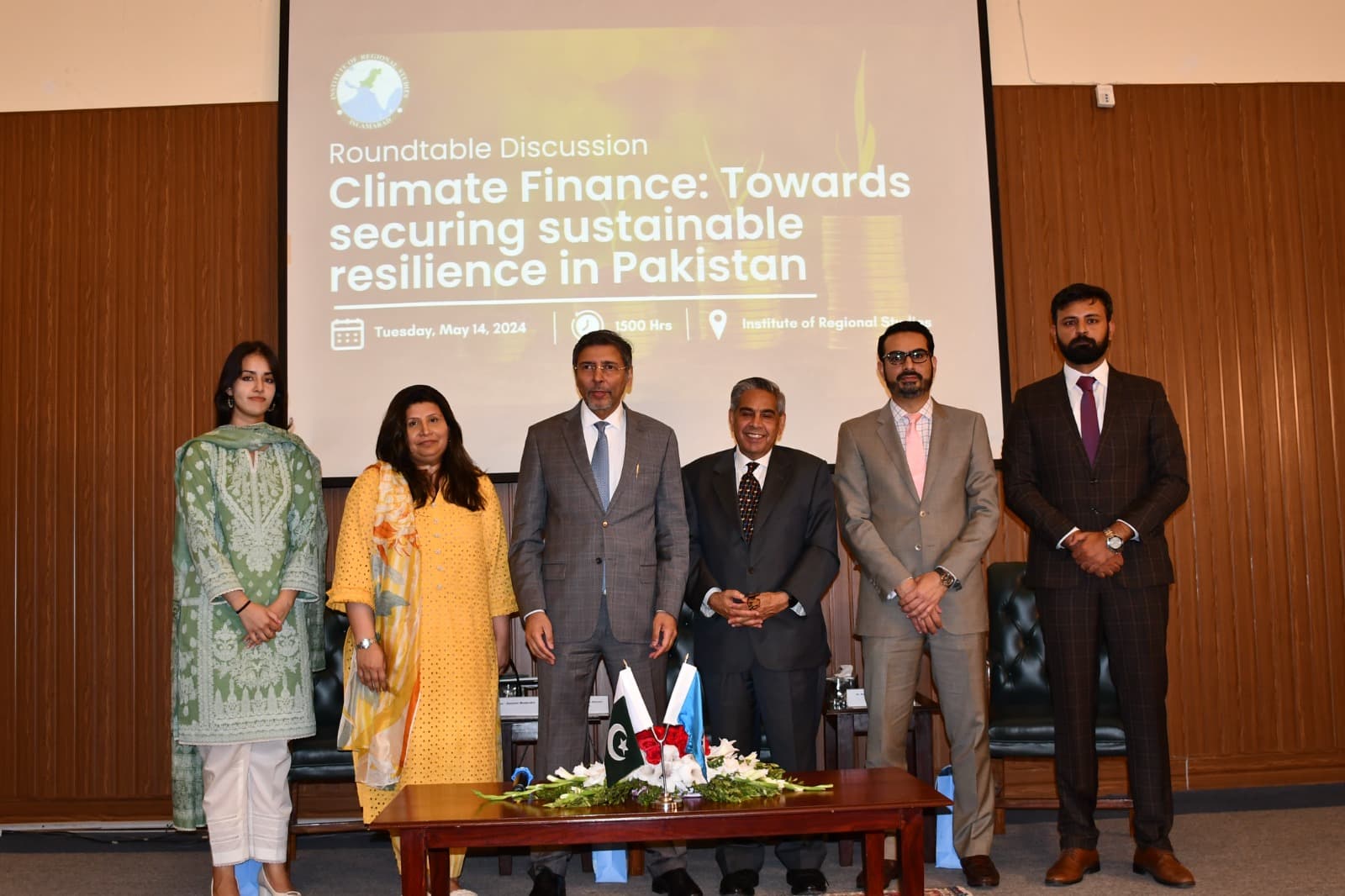 Ambassador Jauhar Saleem Highlights Significance of IRS Event on Climate Finance