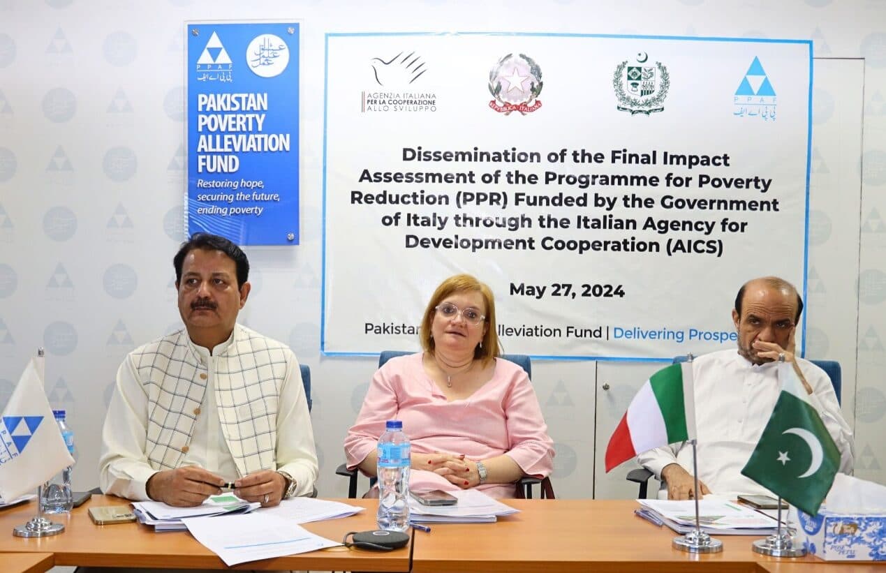 Ambassador Armellin Applauds Joint Efforts in Poverty Reduction by Italy and Pakistan