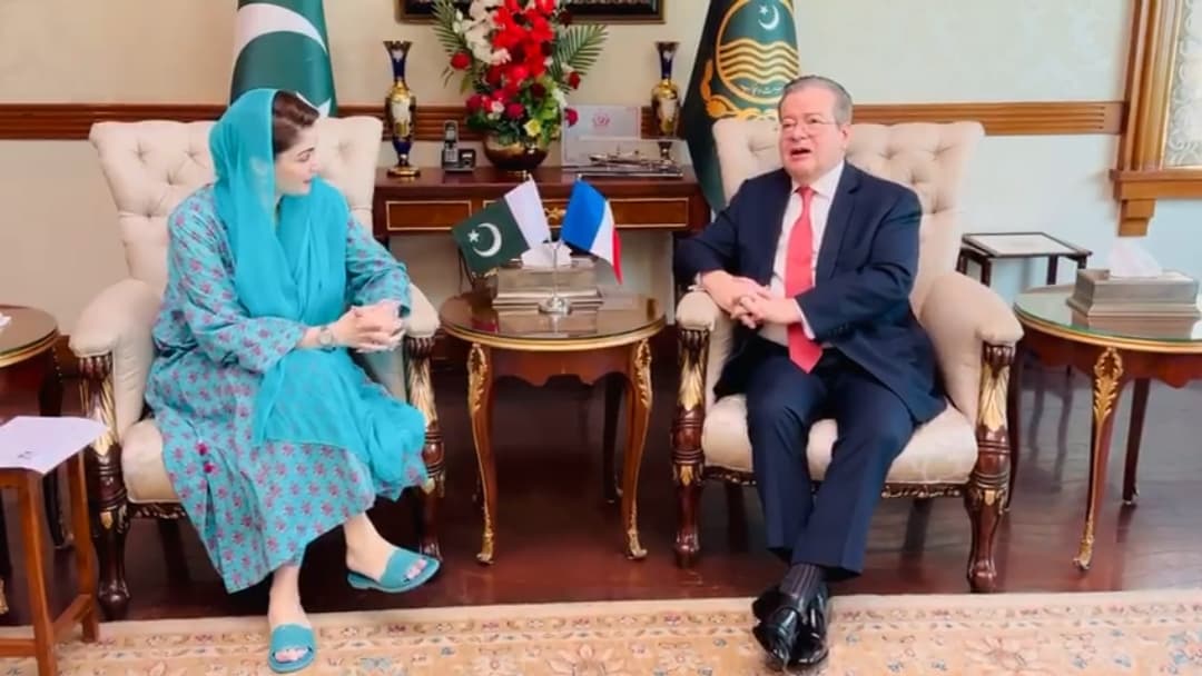French Ambassador Nicolas GALEY and CM Punjab Maryam Nawaz unite efforts to combat climate change