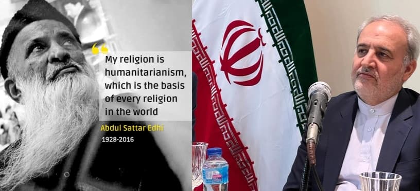 Embassy of Iran Commemorates Molana Abdul Sattar Edhi's Demise Anniversary