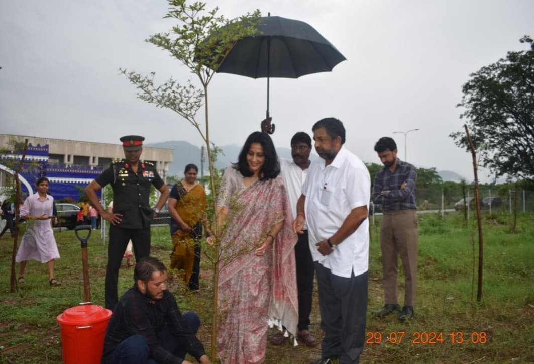 Foreign Secretary Aruni Wijewardena Leads Tree Plantation Drive at Future Sri Lankan High Commission Site in Islamabad