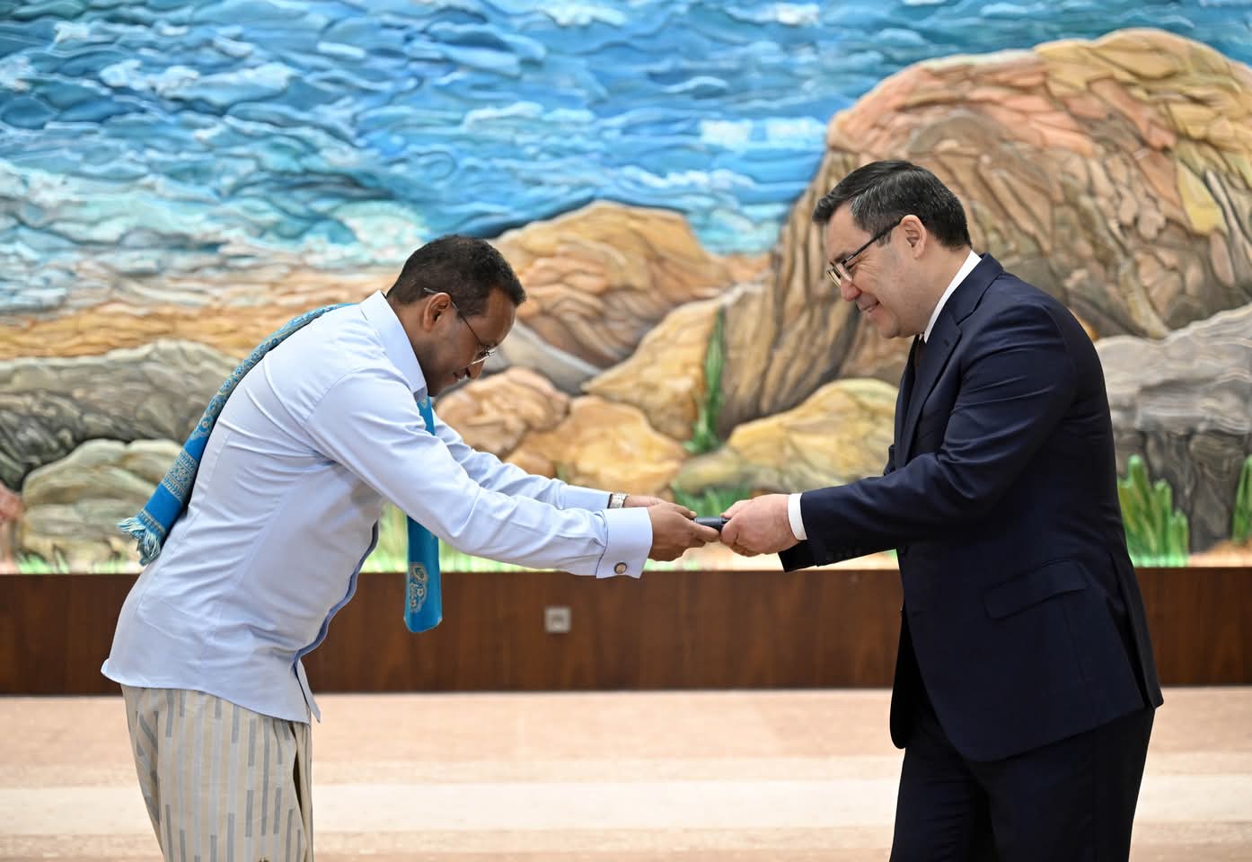 Ethiopian Ambassador Dr. Jemal Beker Presents Credentials, Promotes Trade, Aviation, and Climate Initiatives in Kyrgyzstan