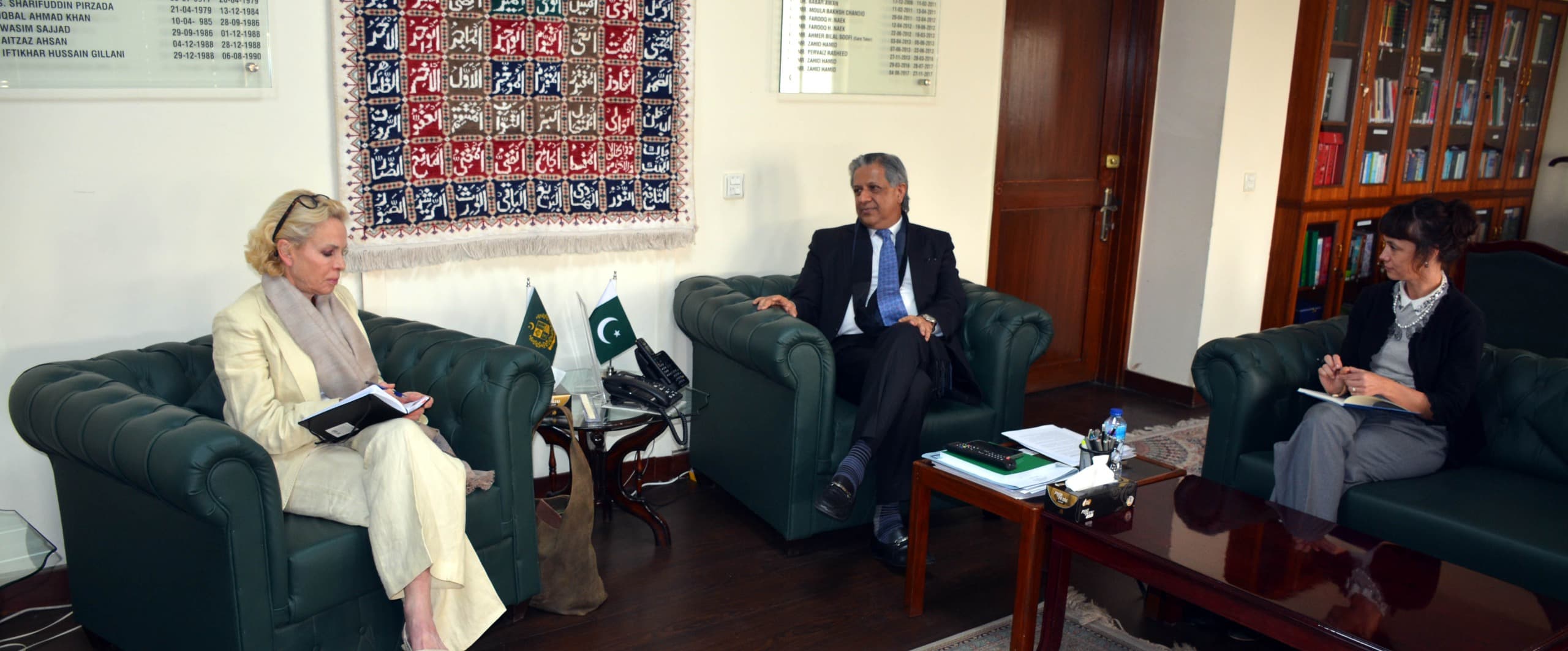 Ulrika Sundberg, Special Envoy to OIC, Swedish Ministry of Foreign Affairs, met with Federal Minister for Human Rights