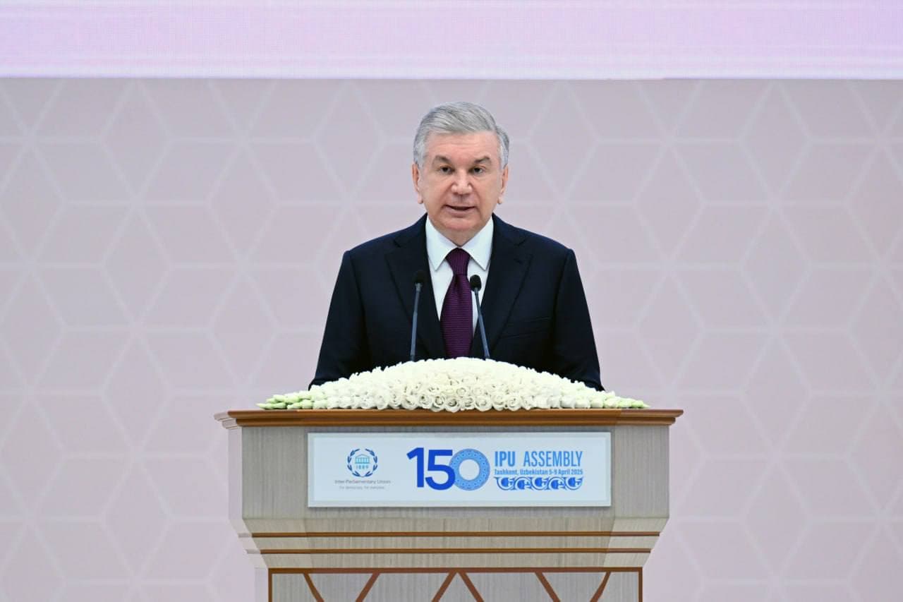 President Shavkat Mirziyoyev’s Landmark Address at the 150th Inter-Parliamentary Union Assembly in Tashkent