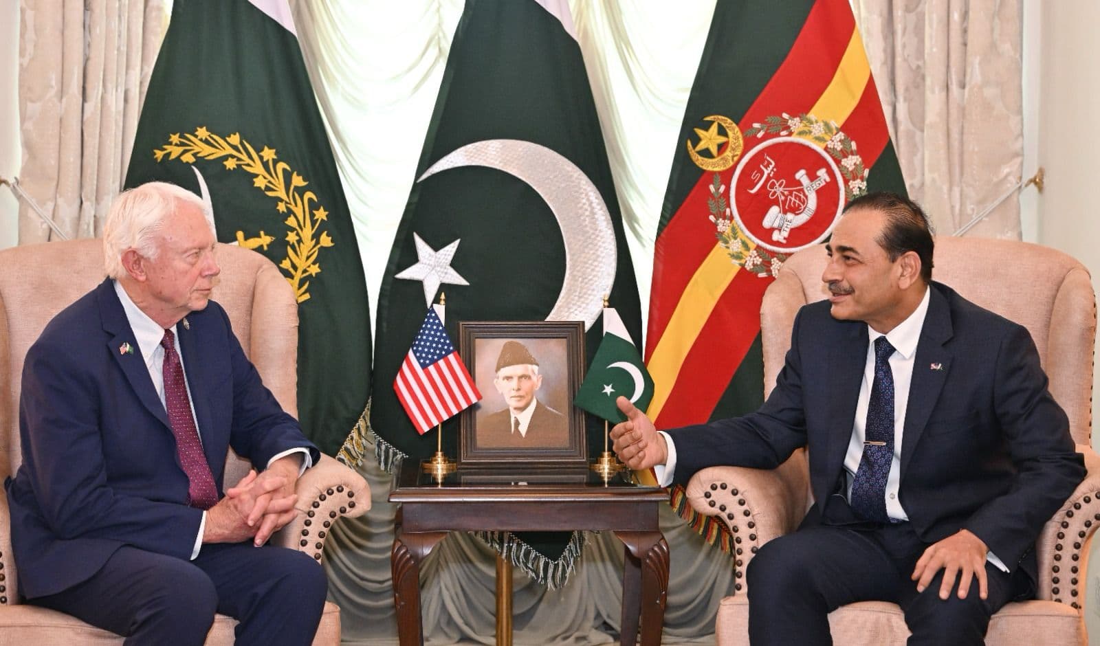 U.S. Congressional Delegation Meets COAS to Boost Pak-U.S. Security Cooperation