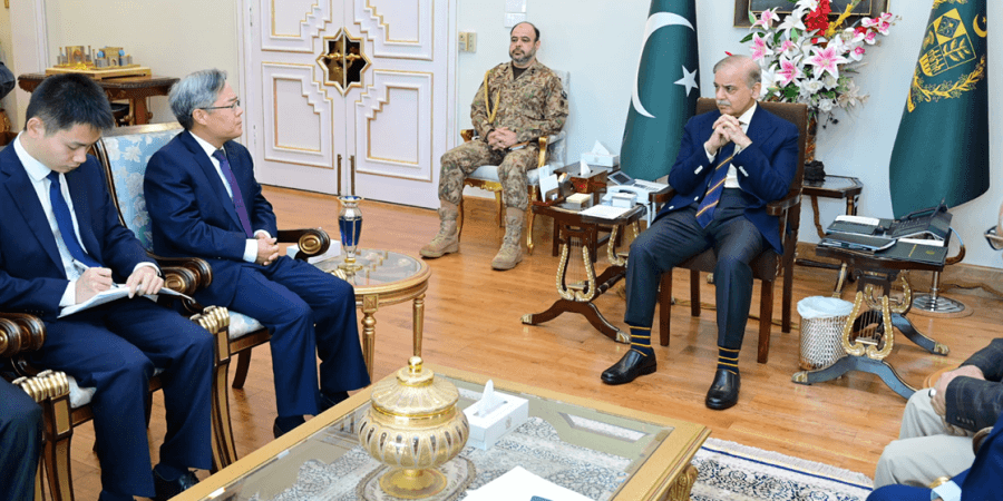 Chinese Ambassador Jiang Zaidong meets PM Shehbaz, reiterates China’s solidarity with Pakistan