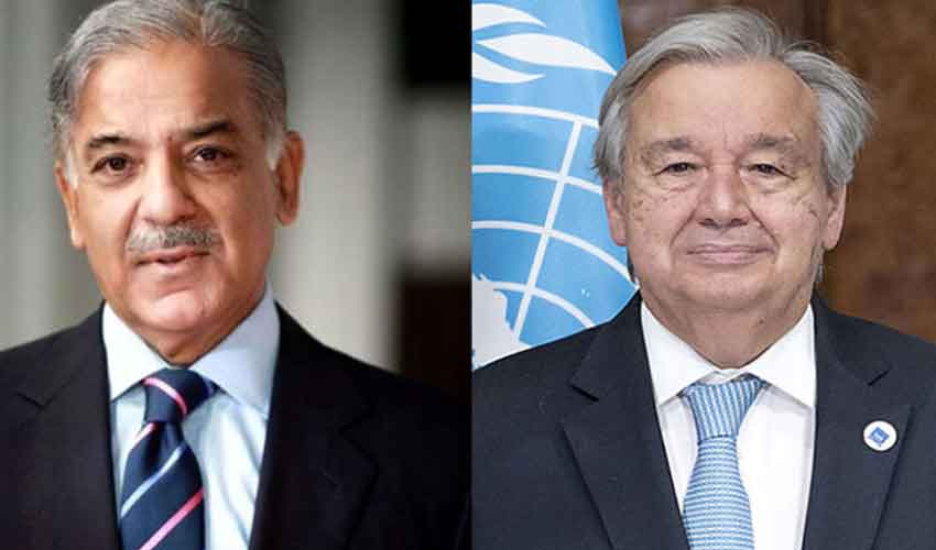 Pakistan's PM Shehbaz, UN Chief Antonio Discuss South Asia Security in Second Call This Week
