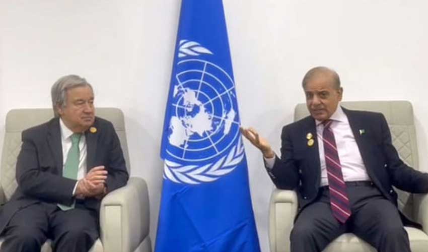 Telephonic Conversation : Pakistan Commits to Peace as PM Shehbaz Speaks with UN Secretary-General Antonio Guterres