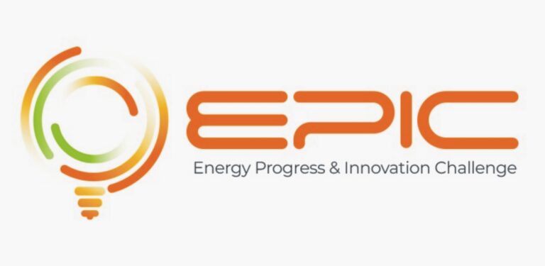 Group of young professionals brainstorming and presenting tech-driven energy solutions at KE’s EPIC 2025.