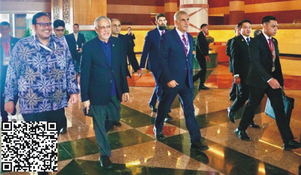 Deputy Prime Minister Ishaq Dar representing Pakistan at the 32nd ASEAN Regional Forum Ministerial Meeting in Kuala Lumpur.
