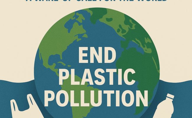 Graham Forbes of Greenpeace USA at the UN Ocean Conference in Nice, where over 90 nations endorsed “The Nice Wake-Up Call for an Ambitious Plastics Treaty.”