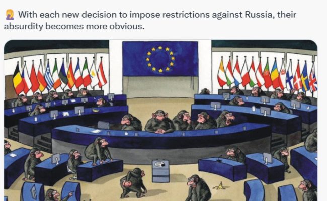 Russia Accuses EU of “Self-Destructive” Sanctions Strategy, MFA Issues Latest Rebuke