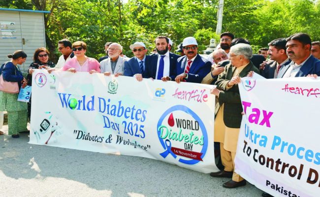 PANAH Hosts Health Mela and Awareness Walk in Islamabad to Mark World Diabetes Day