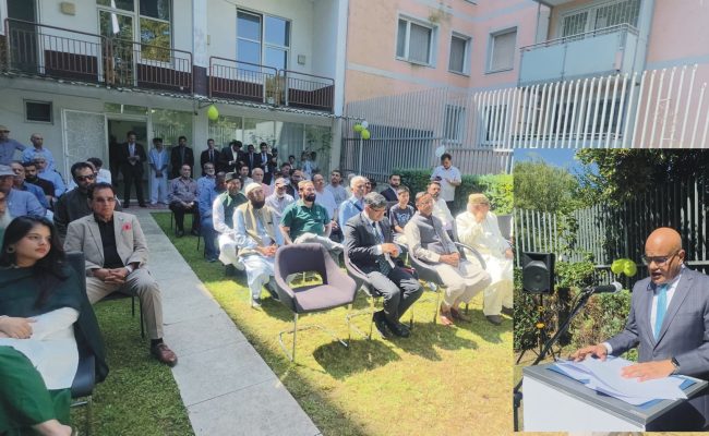 Pakistan’s 78th Independence Day Celebrated in Vienna with Flag-Hoisting Ceremony