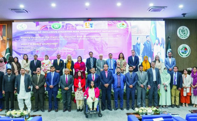 NDMA Unveils Inclusive Disaster Risk Management Initiatives to Advance People-Centred Resilience in Pakistan