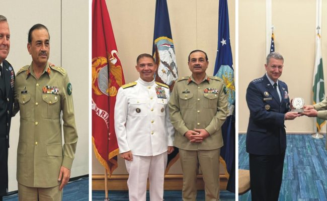 COAS Gen Asim Munir Visits US, Attends CENTCOM Change of Command