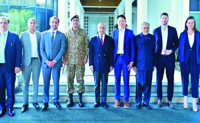 Binance senior leadership, led by Global CEO Richard Teng, during a high-level meeting with Prime Minister Shehbaz Sharif and Pakistan’s top leadership in Islamabad to discuss digital asset regulation