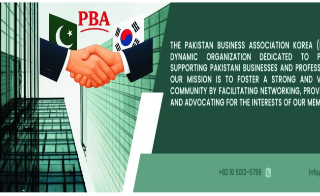 Pakistan Business Association (PBA) in South Korea — A Two-Decade Journey of Community Service, Organizational Development & Economic Diplomacy